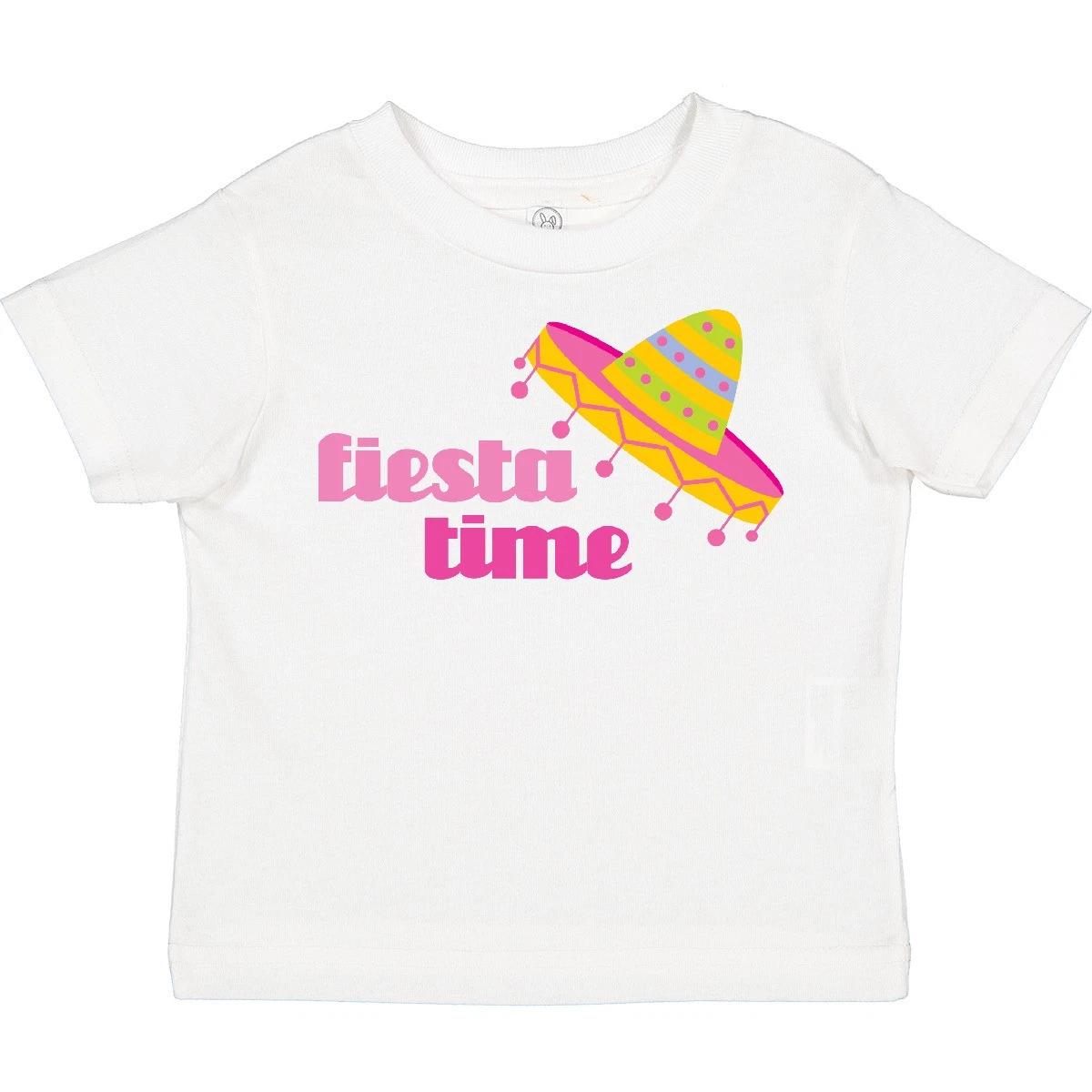 Inktastic Fiesta Pink Sombrero Toddler kids boys T-Shirt Cinco De Mayo May 5 5th Party Day 130