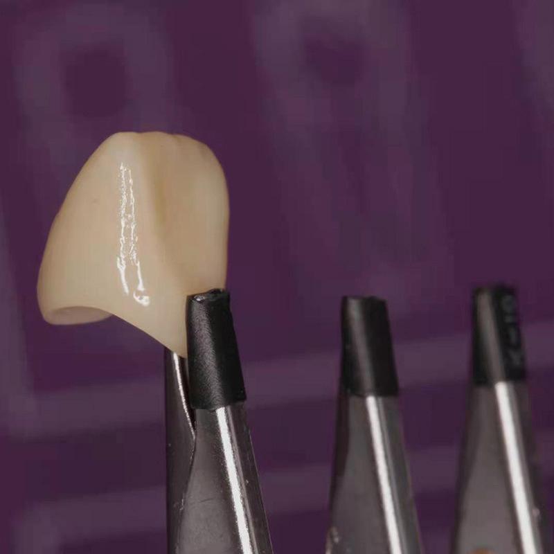 Zubní keramik Šestizubé klipy pro glazování porcelánu Pomocný nástroj Zubní technik Laboratoř