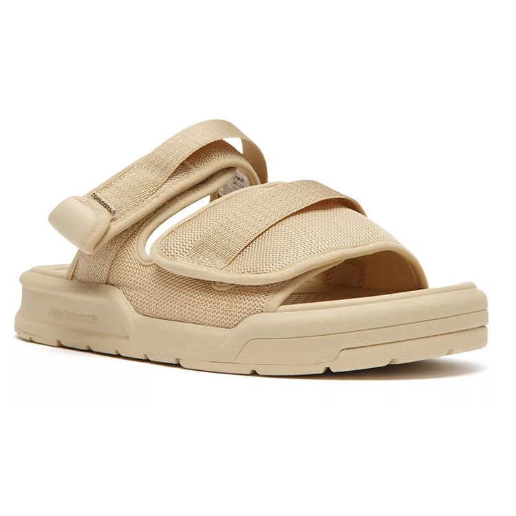 New Balance 3201 Comfortable Lightweight Rubber Sole Slide Sandals Unisex Sandals Beige SDL3201W