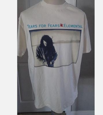 Tears For Fears Elemental 1993 Tour T Shirt