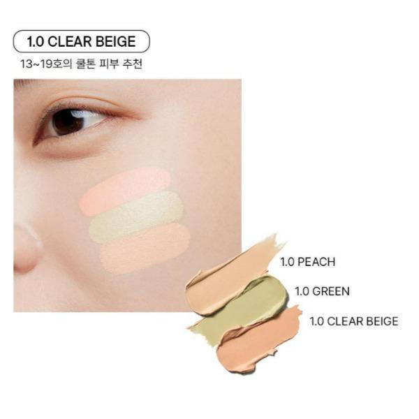 The Saem Podkład Cover Perfection Triple Foundation Balm 3 kolory (Jasny Beż • Naturalny Beż • Głęboki Beż)