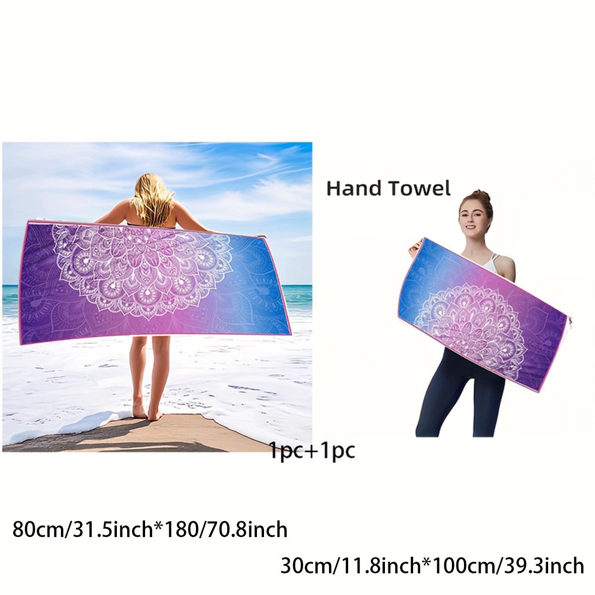 Beach Towel, Microfiber Towel, Quick Dry Towels, Quick Dry Towel, Sports Towel, Beach Towels, Personalized Towel, Large Size, Su 30x100cm