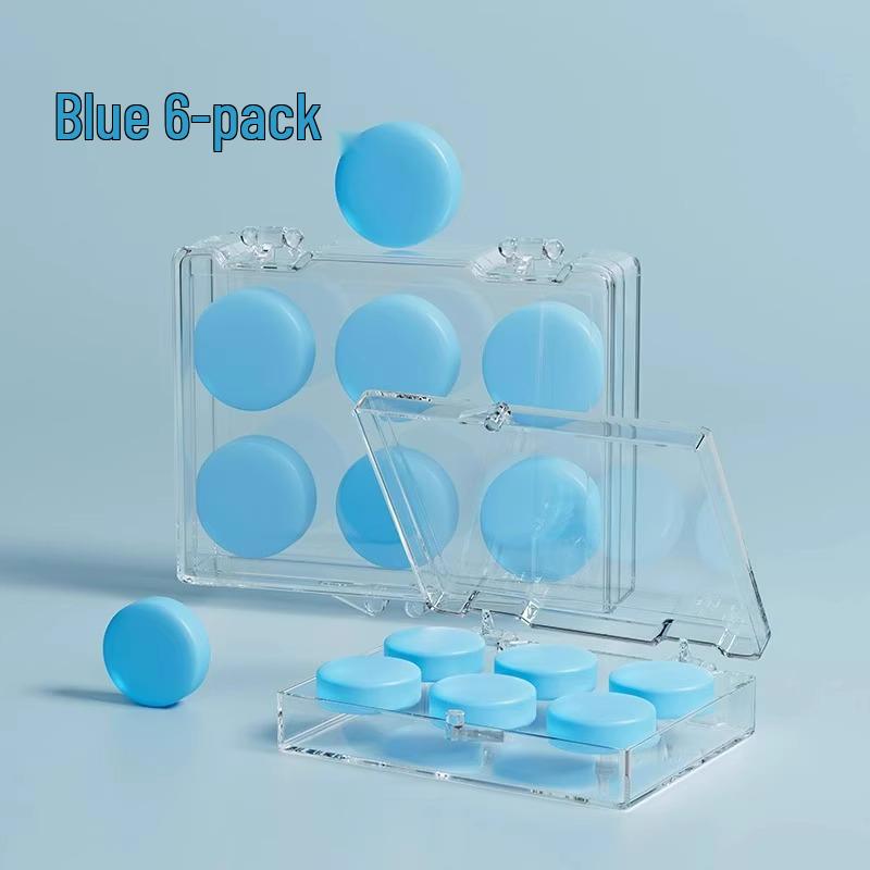 Sleep-Enhanced German Silicone Earplugs: Soundproof, Noise-Reducing, Pain-Free for Studying & Rest