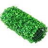 Artificial Boxwood Panel UV 4pcs Boxwood Hedge Wall Panels Artificial Grass Backdrop Wall 24X16" 4 cm Green Grass Wall Fake Hedge for Decor Privacy