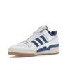 Adidas Forum Low CL White Crew Blue Gum Unisex Sneakers Cloud-White IH7821
