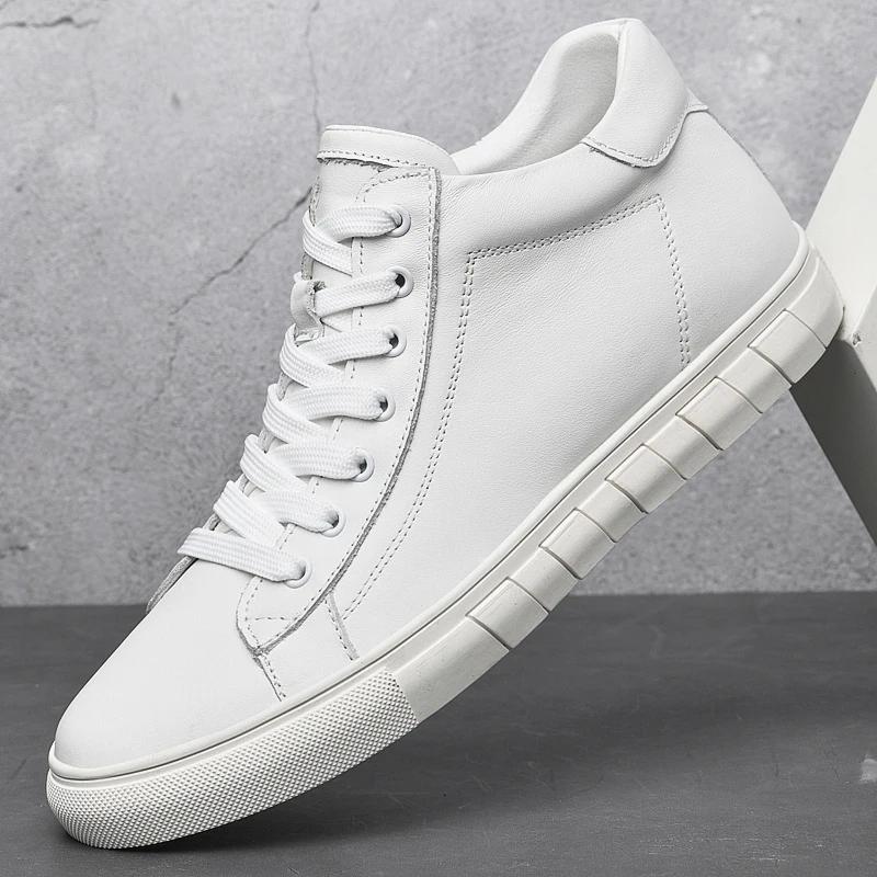 Модные мужские туфли из кожи для мужчин — фото 4