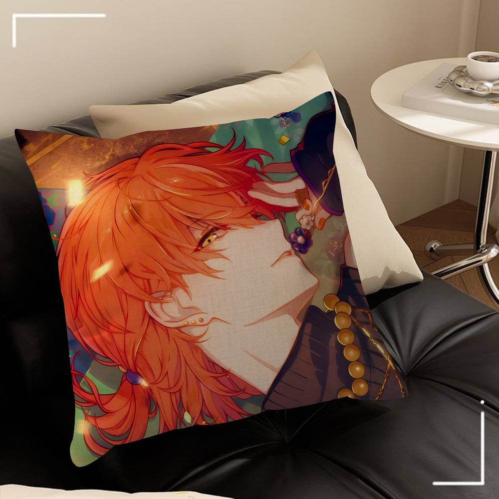 Anime singer Akito Shinonome   Pillow Cushion Cover Pillowcase Living Room Sofa Home Decor Customized