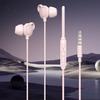 In-Ear-Kopfhörer mit Kabel, Geräuschunterdrückung, superkomfortabel, einstellbare Mikrofonlautstärke, 3,5 mm/Typ C, HiFi-Sound-Ohrhörer