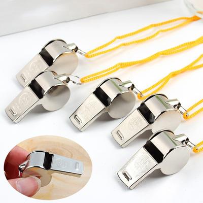 Metal Whistle Referee Sports Rugby Stainless Steel Whistle Soccer Basketball