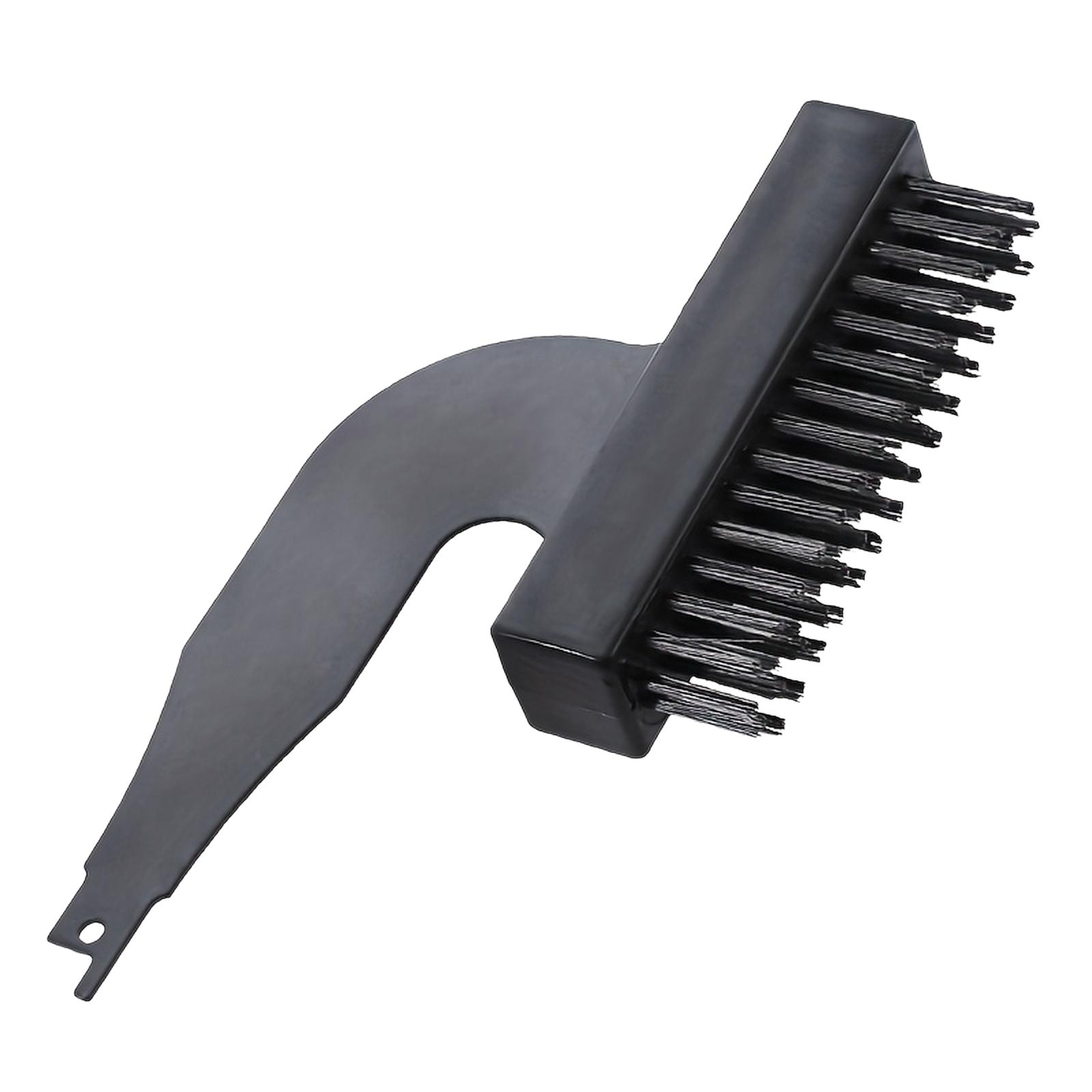 Wire Brush Attachment for Reciprocating Saw - Removal Cleaning Brush one size чёрный