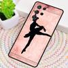 Ballet Ballerina Dancer Phone Case for Samsung Galaxy note 10 pro S26 Ultra S23 S24 FE S25 S21 S22 PLUS shockproof Cove
