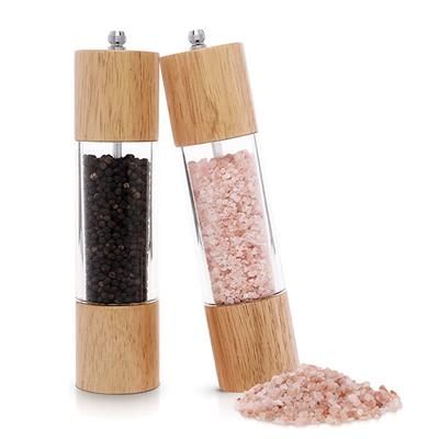 Salz- und Pfeffermühle Gewürzmühle Einstellbare Gewürzmühle Manuell Gemahlenes Meersalz Pfeffermühle Küchenwerkzeuge Reinigungsbürste