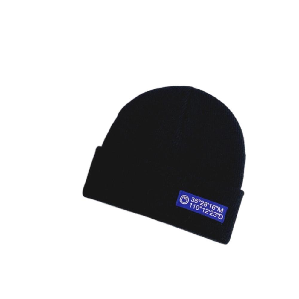 Korean Style Winter Earmuff Cap Windproof Warm Beanie Hat Trendy Men Knitted Hat  Winter Autumn
