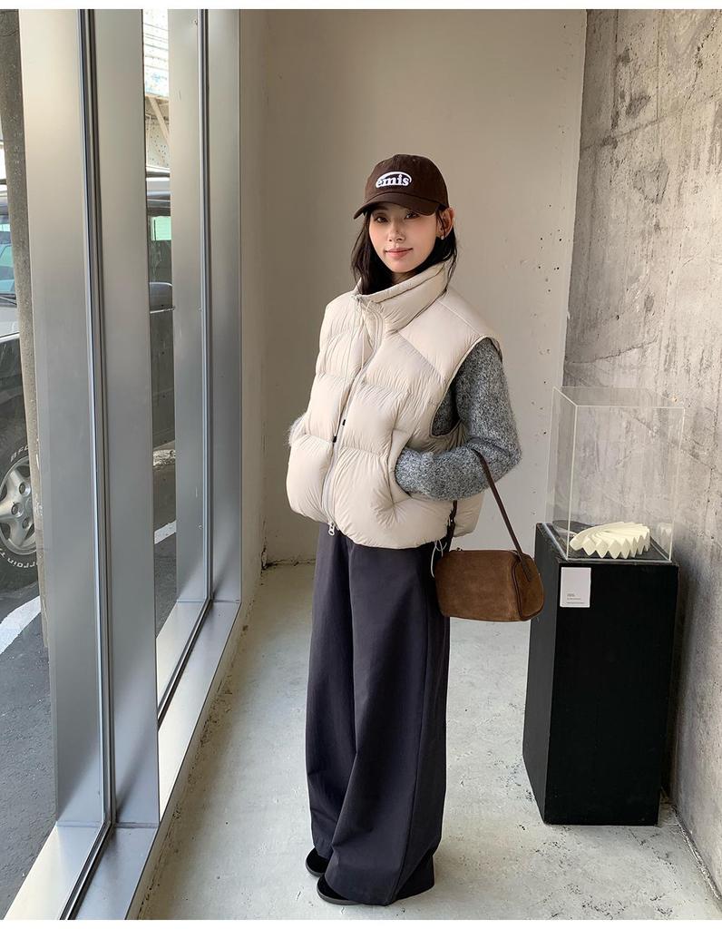 TiaoCheng 2026 Spring Women's Korean Minimalist Wide-Leg Casual Straight-Leg Long Pants
