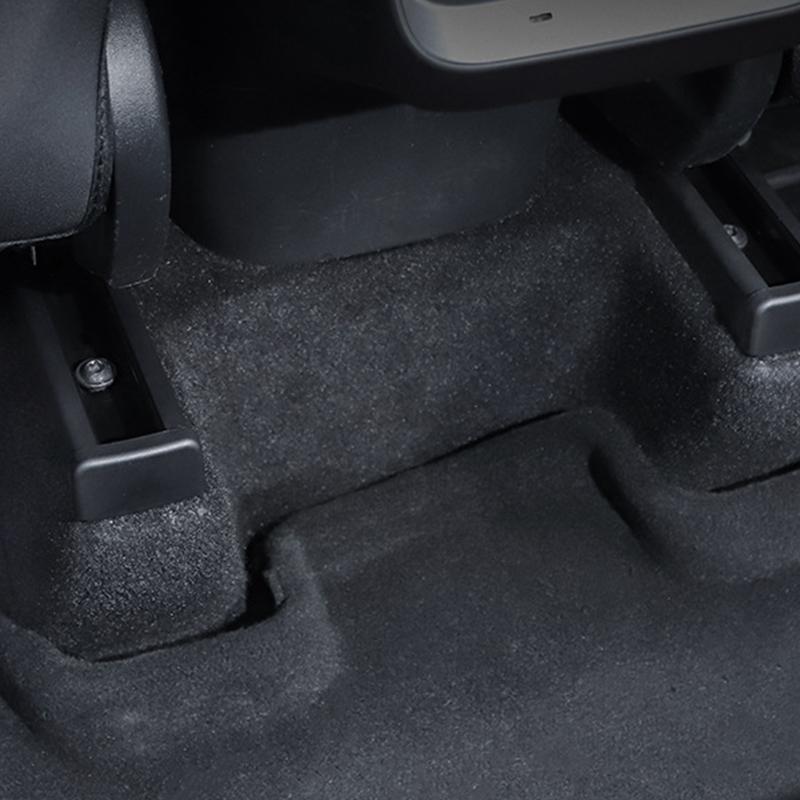 For Model 3 Y Juniper Highland 2025 4/8Pcs Seat Rail Cover Protector Rear End Pieces Backseat Slide Protection Anti-Kick