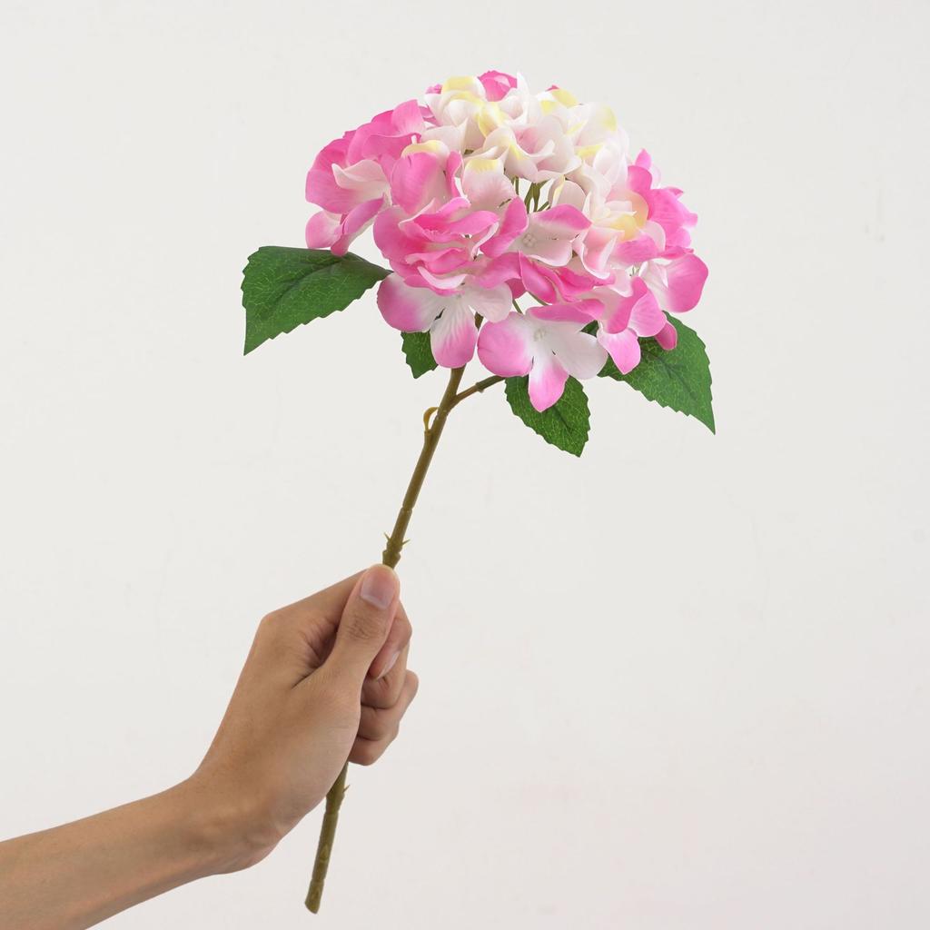 Silk Artificial Flowers Hydrangea garden Wedding bridal bouquet Home Vase Christmas Festival Party DIY gift Decoration Hot sales