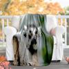 1pc animal pattern blanket, all season lightweight home office outdoor nap multifunctional blanket