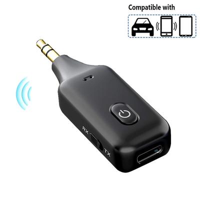Car Speaker Music 3.5mm Aux Jack Bluetooth 5.1 3 In 1 Wireless Receiver Transmitter Audio Adapter