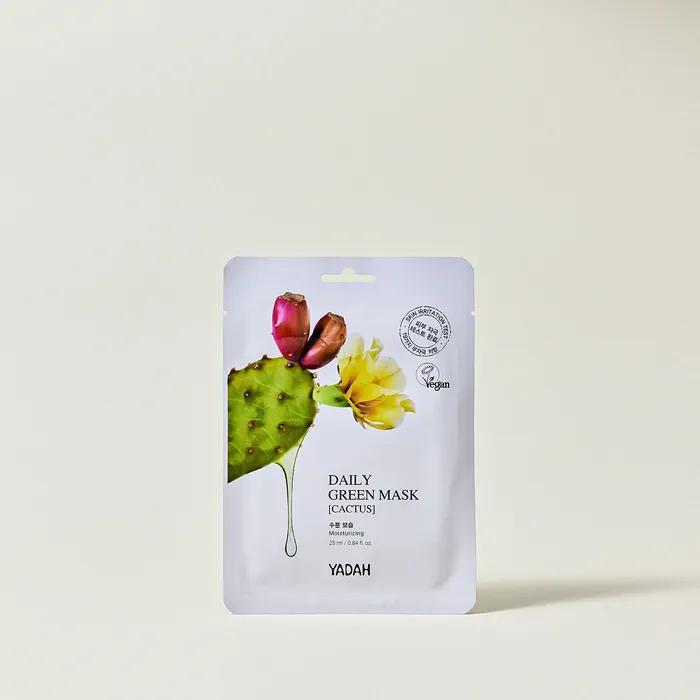 Cactus Daily Green Vegan Mask (10 Sheets)