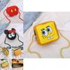 Niedliche Sponge Bob Pikachu Umhängetasche für Kleinkinder Leicht und wasserdicht