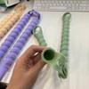 2 Pieces Easy to Use Spiral Wave Curlers | No Heat Damage, Adjustable, Hair