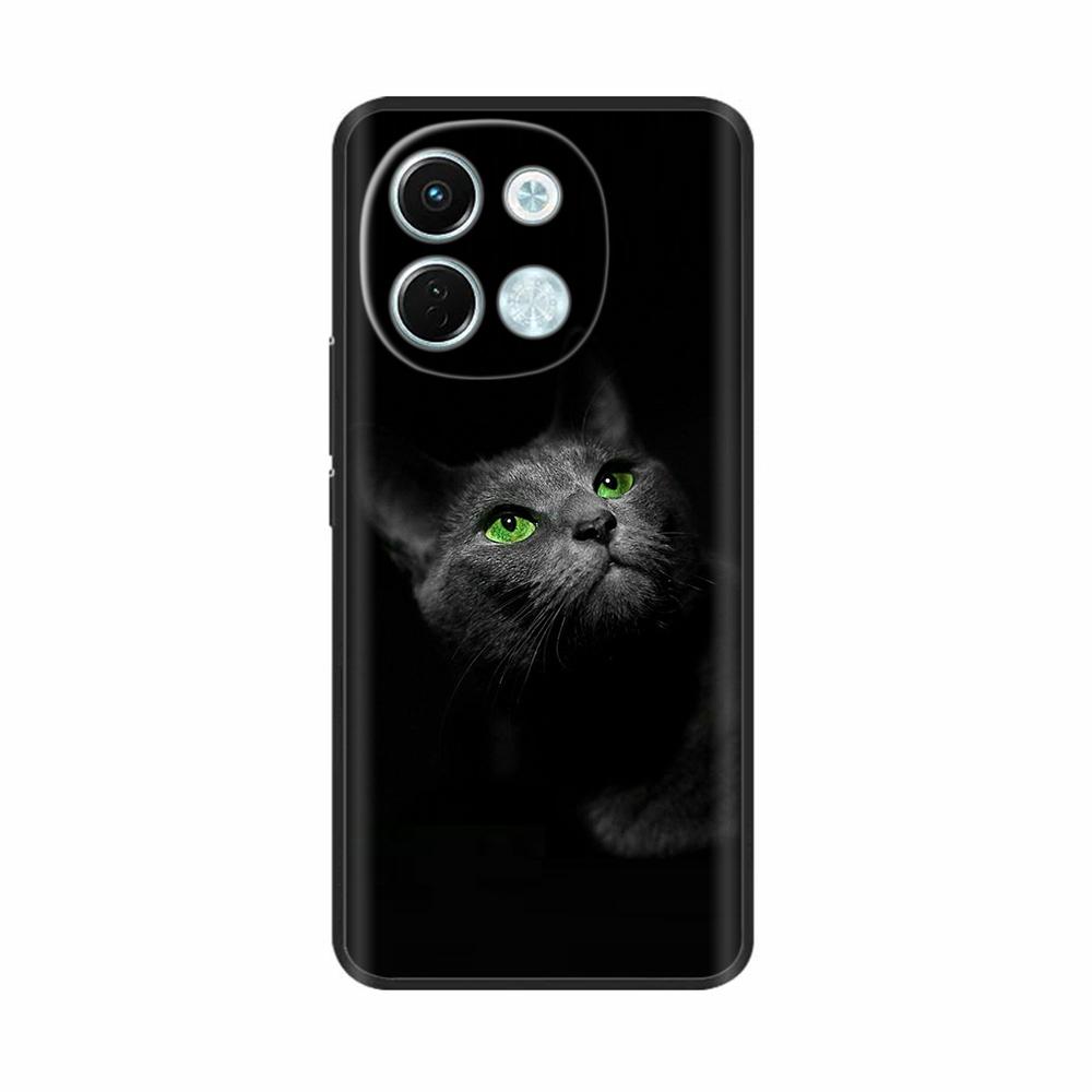 Phone Case For Tecno Pova 6 Neo 5G Case Cover Soft Black Silicone Bumper For Tecno Spark 30 5G Case Coque Spark30 Fundas Para