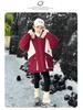 Stylish Girls' 2025 Ski Suit with Velvet - Korean Winter Jacket for Kids