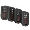 2/3/57 Buttons Silicone Remote Car Key Case For Honda Fit Odessey City Jazz Xrv Venzel Hrv Crv Accord Key Cover Car Accessories
