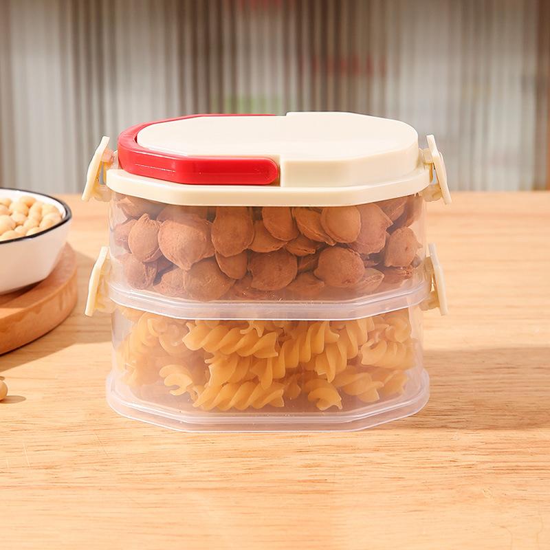 Seasoning Container Box - Home Use Pepper Kitchen Storage Box - Seasoning Container with Sealing Lid - Storage Box for Seasonings