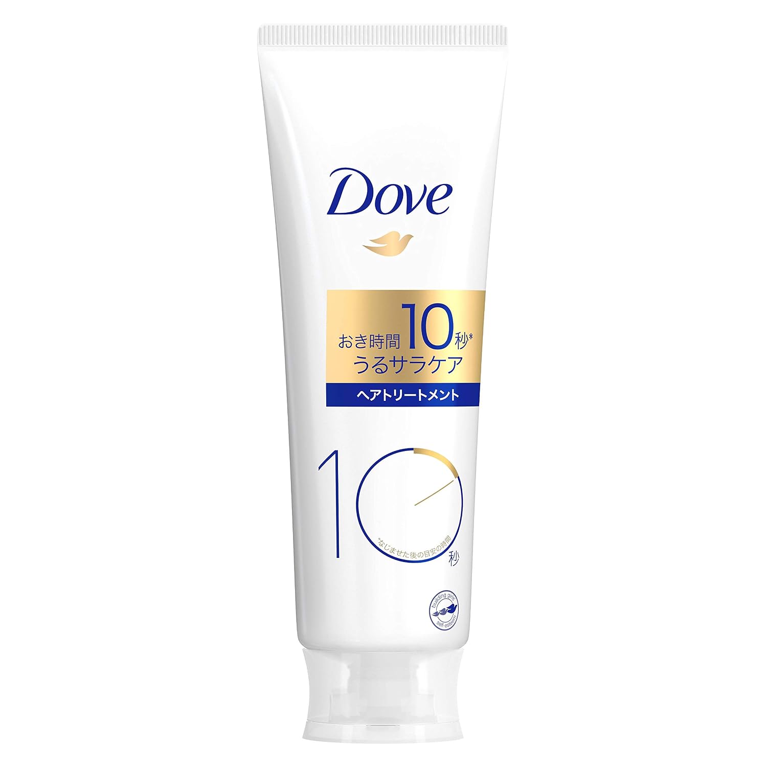 Dove Rich Milk Treatment 180g 10-Second Moisture EX Formula Smooth Silky Hair Frizz Prevention