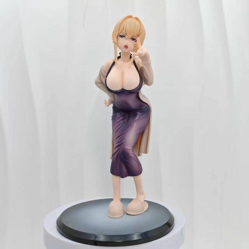 18cm Anime Erin Figure Maid Dressed Erin Figures Sexy Girls Statue Collection Dolls Desk Decoration Model Toy Kid Helloween Gift
