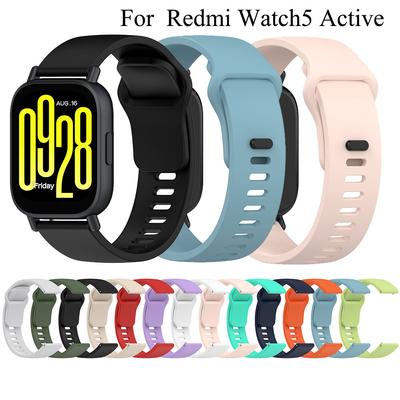 Μόδα Σιλικονούχο Λουράκι Ρολογιού Για Redmi Watch 5 Active SmartWatch Λουράκι Βραχιόλια Για Redmi Watch5 Active Λουράκι Βραχιόλι