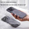 Magnetic Liquid Silicone iPhone Case: Compatible with Apple 17, Enhanced Aesthetics, Large Window Design.