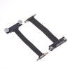Cavo Riser PCIe 3.0/4.0 X1 Angolo Retto a 90 Gradi Adattatore Cavo di Estensione PCIe Adattatore Scheda Riser PCIe Express Estensore a Nastro