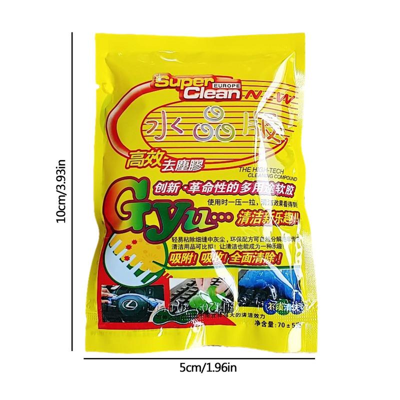 Univerzální auto detailingová modelína 75g Opakovaně použitelná auto detail odstraňování prachu čisticí modelína gel Magické auto příslušenství