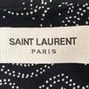SAINT LAURENT PARIS 2021 Floral Rayon Shirt 686551 tops 40 blackUsed