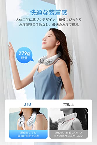 Neck Fan, Portable Fan [2024 Summer Model & Cooling Plate & LCD Display] Small Fan, Mini Fan, Portable Fan, Lightweight, Bladeless, 15db Quiet, Compac