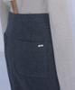 Enor Flannel Stripe Strap Skirt - Gray