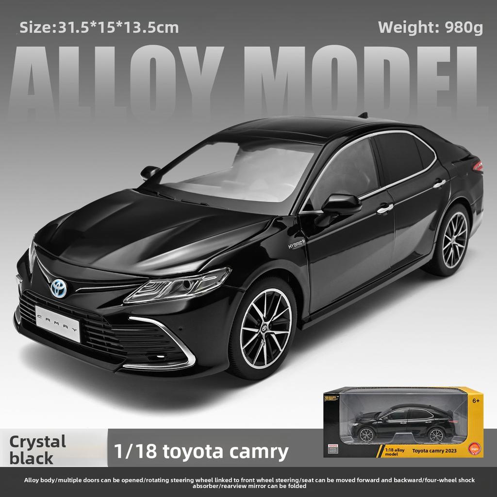 1: 18 Camry Alloy Sound And Light Car Model Children'S Birthday Gift Desktop Decoration Advanced Collection Toy