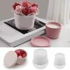 Candlestick Silicone Mold Candle Cup with Lid Molds Candle Holder Mould Plaster Succulent Planter Decorations Moulds
