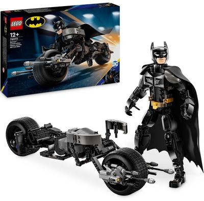LEGO DC Batman 76273 Batman & Batcycle Buildable Figure