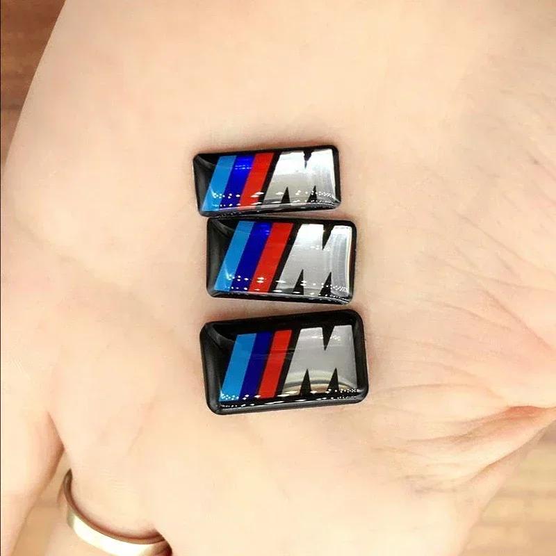 For BMW E60 2PCS 5PCS BMW E46 E39 E38 E90 E60 E36 F30 F20 M Logo Car Steering Wheel Wheel Center Emblem Badge Sticker Decal Styling