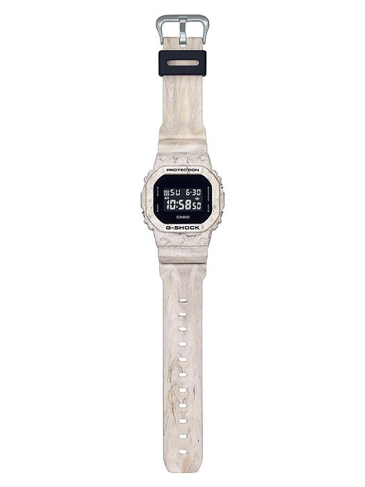 Casio G-SHOCK Women's Resin 200M Water Resistant Shock Resistant Alarm Quartz Watch DW-5600WM-5