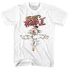 Street Fighter Roundhouse Weißes Gaming-T-Shirt Unisex T-Shirt