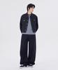 Glw Non-Faded Crop Denim Jacket Black
