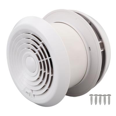 12V RV Roof Exhaust Fan 5000rpm Round Ventilation Ceiling Vent Fan with Screen for Camper Trailer