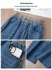 Women's 2025 Autumn/Winter High-Waisted Wide-Leg Jeans: Slimming, Height-Enhancing, Fashionable, and Versatile Straight-Leg Pants