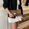 Large Capacity Wallet For Women Luxury Designer PU Purse Fashion Clutch Bag Coin Wallet Closure Leopard Print Handbag CLE