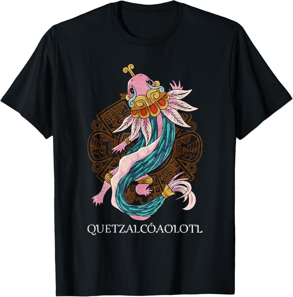 NEW Quetzalcoatl Axolotl Ancient Aztec Serpent Mayan Inca Toltec TShirt S3XL Unisex T-Shirt S