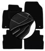 Complete Set of Velour Floor Mats For: Opel Vectra C Station Wagon (2003-2008)